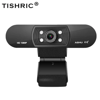 

ASHU H800 Webcam 1080p Web camera With Microphone Web cam Usb Camera Web camera For PC Video Calling Conference