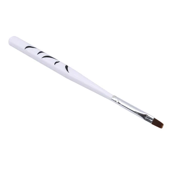 

High Quality Salon Manicure Tool New Fashion Zebra Manicure Brush Set 8 Pack Plastic + Nylon Nail Art Brush Painting Pencil