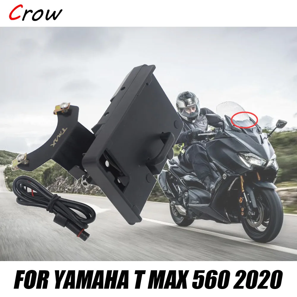 Windscren ブラケットマウントスマートフォン Gps ヤマハ Tmax 560 T Max 560 ハイテク最大 19 オートバイアクセサリー Covers Ornamental Mouldings Aliexpress
