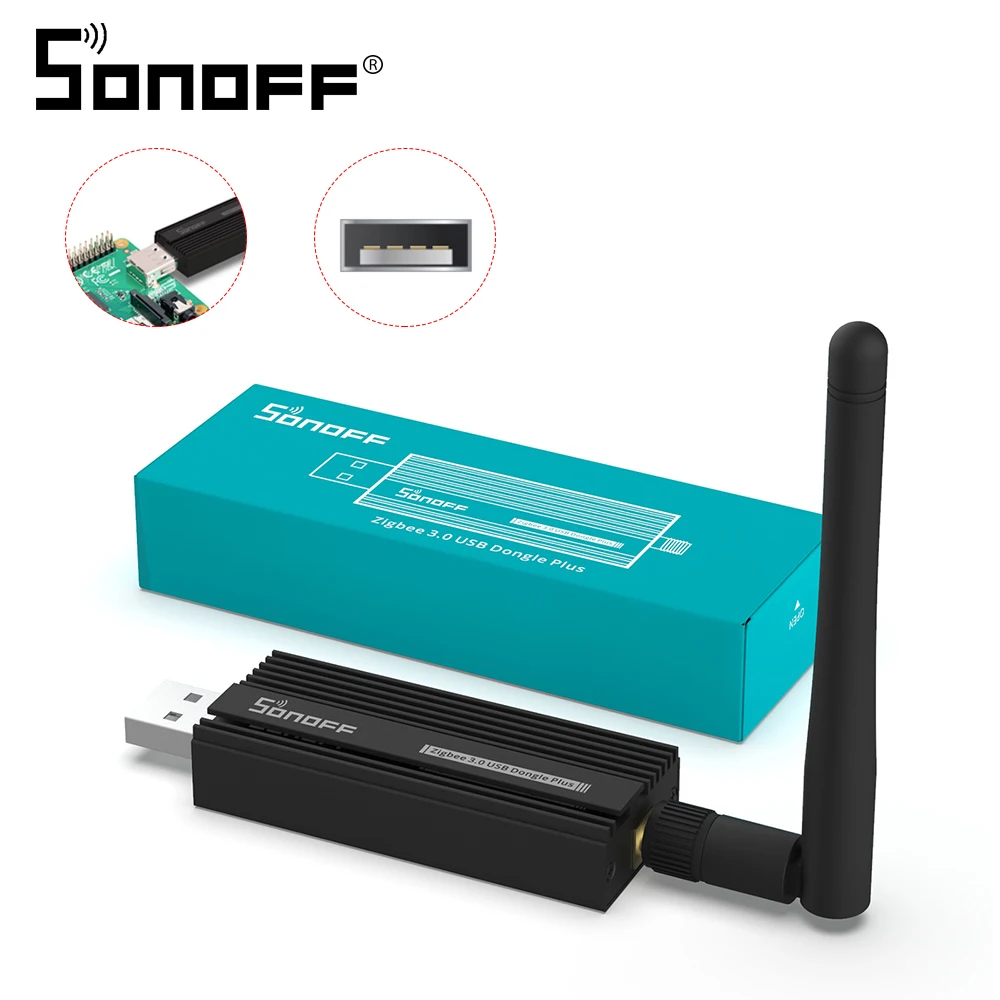 SONOFF ZB Dongle-P Zigbee 3 0 USB ZBDongle Plus беспроводной универсальный анализатор шлюза ZigBee