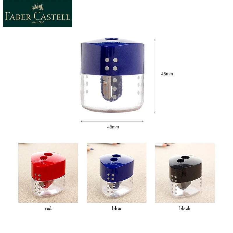 Faber Castell 1831 точилки для карандашей Резак Sacapuntas два отверстия точилка школьные