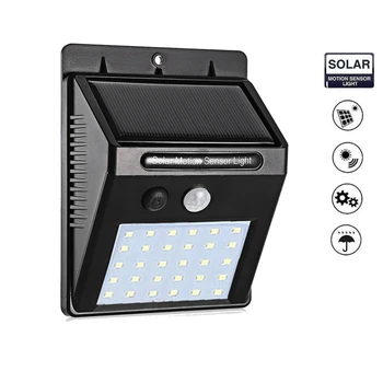 

1-4Pcs Outdoor Solar Lights 30 LED Bright Motion Sensor Wall Light with 3 Modes Wireless Waterproof IP65 Night Lights for Outsid