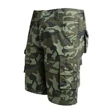 

50% Hot Sales!!! Men Shorts Military Breathable Polyester Loose Short Pants for Men