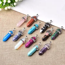 1PC Natural Crystal Rose Quartz Crystal Point Pendant Mineral Jewelry Couple DIY Lovers Gifts For Men Women Jewelry Necklace 1PC Natural Crystal Rose Quartz Crystal Point Pendant Mineral Jewelry Couple DIY Lovers Gifts For Men Women Jewelry Necklace