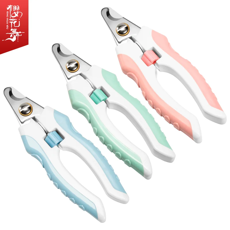 Manufacturer Stainless Steel Animal Dog Cat Nails Scissors Cutter Home Grooming Toe Care Tools for Pet