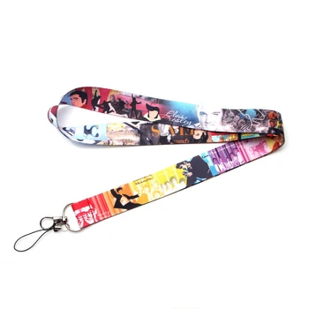 

PC1050 Wholesale 20pcs/lot Keychain Tags Strap Neck Lanyards For Keys ID Card Pass Gym Mobile Phone USB DIY Rope Chain Necklace