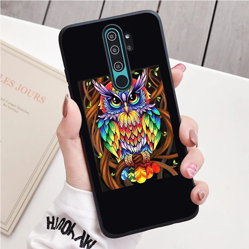 cases for xiaomi blue Cú Tranh Silicone Ốp Lưng Điện Thoại Redmi Note 8 7 Pro S 8T Cho Redmi 9 7A Bao xiaomi leather case charging Cases For Xiaomi