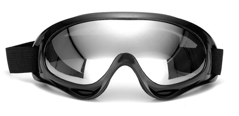 UV400 велосипедные солнцезащитные очки мотоциклетные дорожные очки для езды на горном велосипеде сопротивление песок ветрозащитные очки для езды спортивные очки - Цвет: Серебристый