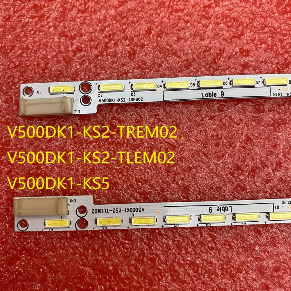 WASQUBKS Bande de rétro-éclairage LED, 10 pièces, Compatible for Panasonic TX-47AS650E TX-47ASM651 TX-47AS650B TX-47AS740E 47AS740B 6916L-1811A 1812A 1813A 1814A