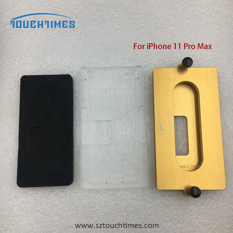 Set 1 for 11promax Прецизионная алюминиевая форма для iphone 11/11po/11 pro, Макс удерживающее давление, Зажимная форма для ремонта ЖК-дисплея, ламинирующая форма для выравнивания положения - Цвет: Set 1 for 11promax