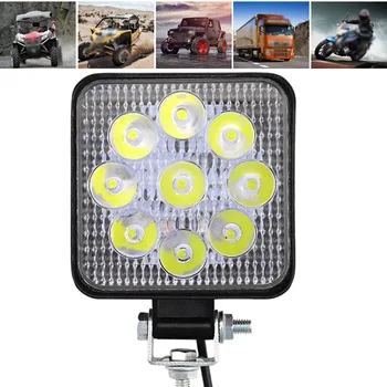 

Boat LED Working lights Truck Lamp 27W LED Bar Off-Road Driving IP67 6000K