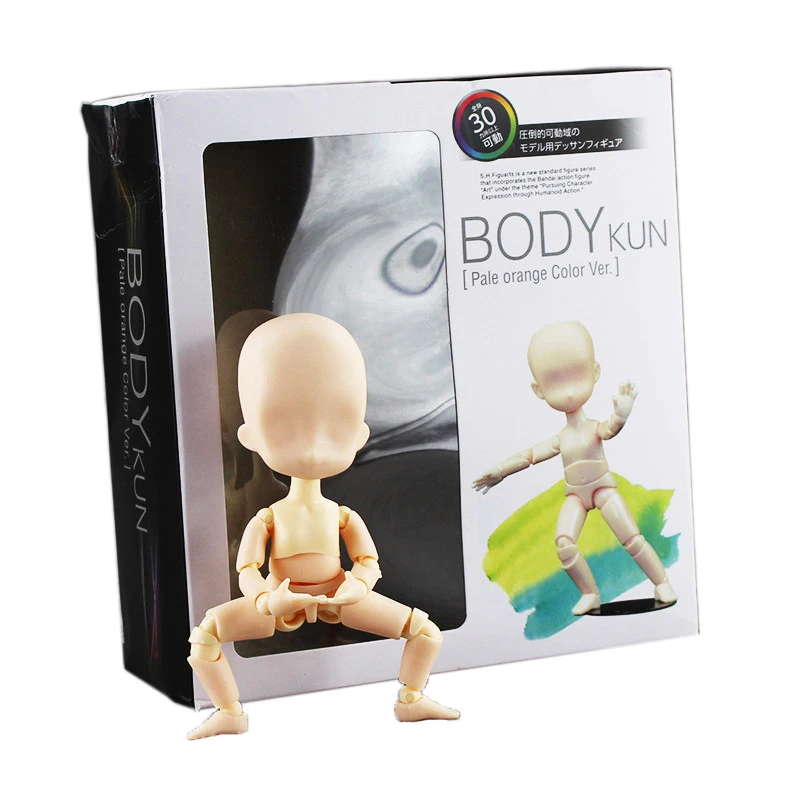 Obitsu BODY KUN бледно-оранжевый цвет Ver. ПВХ экшн-фигурка коллекционные модели игрушки |