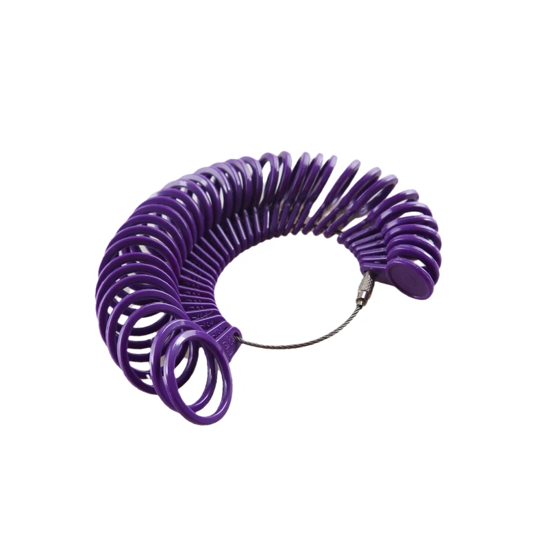 

XUQIAN 2022 горячая Распродажа 2 шт. пластиковое кольцо Sizer с американскими/британскими стандартами инструменты для изготовления ювелирных изделий L0081