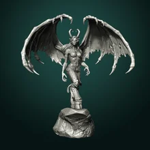 

1/ 24 75mm Resin Model Devil Female Hunter Figure Unpainted