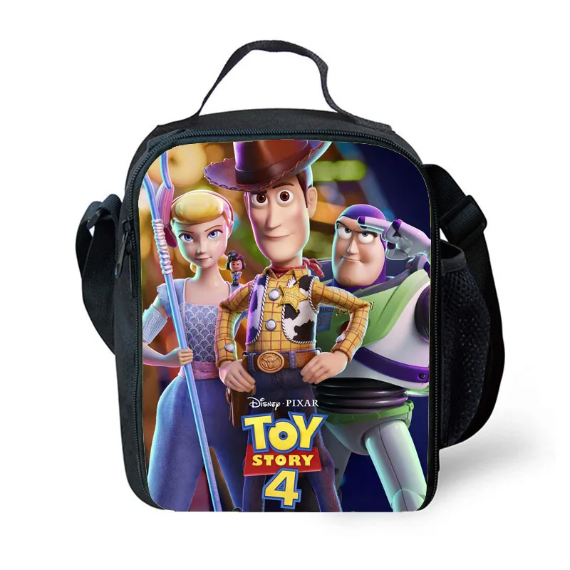 Модная детская школьная сумка для ланча с героями мультфильмов, Человек-паук/История игрушек, сумка для ланча, сумка для еды для мальчиков, Термосумка - Цвет: H