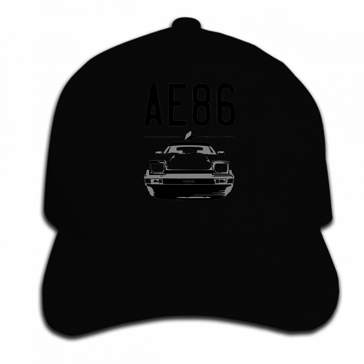 Print Custom Baseball Cap Toyota AE86 Mens Car and for Owner Driver Fan Hat Peaked cap | Аксессуары для одежды