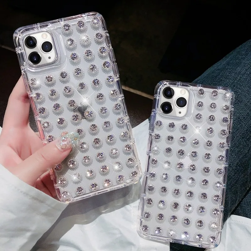 Роскошный мягкий силиконовый чехол для iphone 11 Pro Max 11Pro блестящий 3D-чехол со