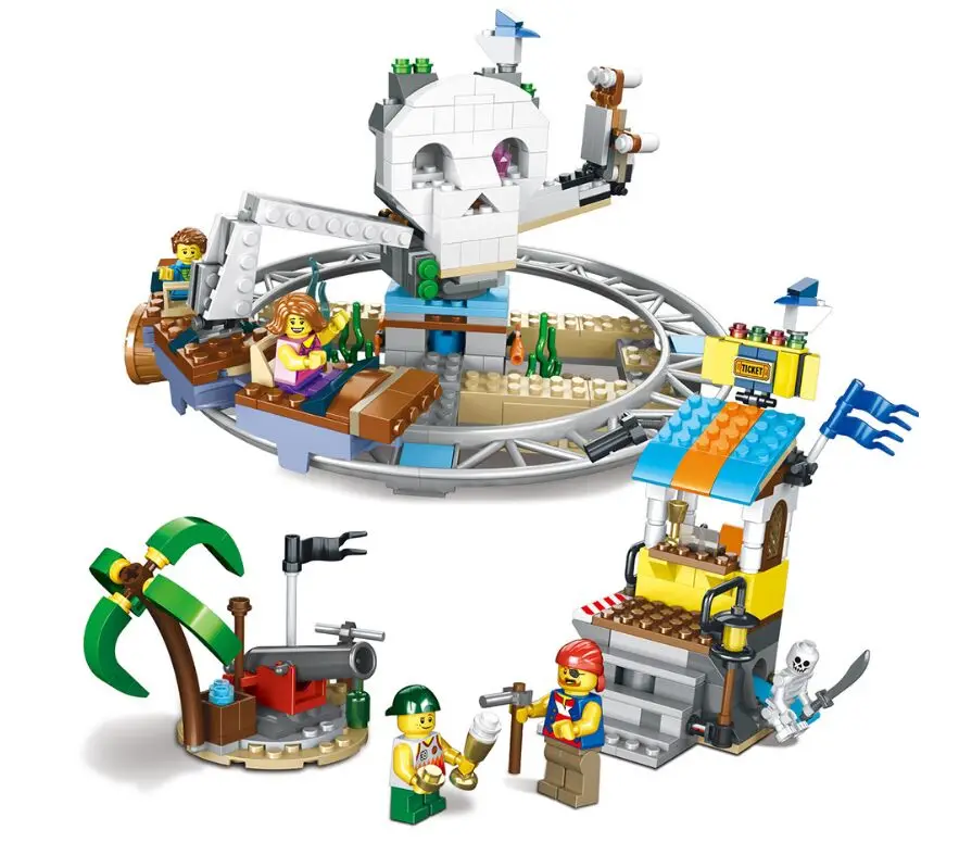 3 in 1 lego roller coaster