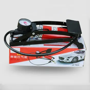 

Bicycle Inflation Pump Foot Pedal Type High Pressure Air Pump Mini Portable Inflator Machine for Bicycle Motorcycle Bike Tool