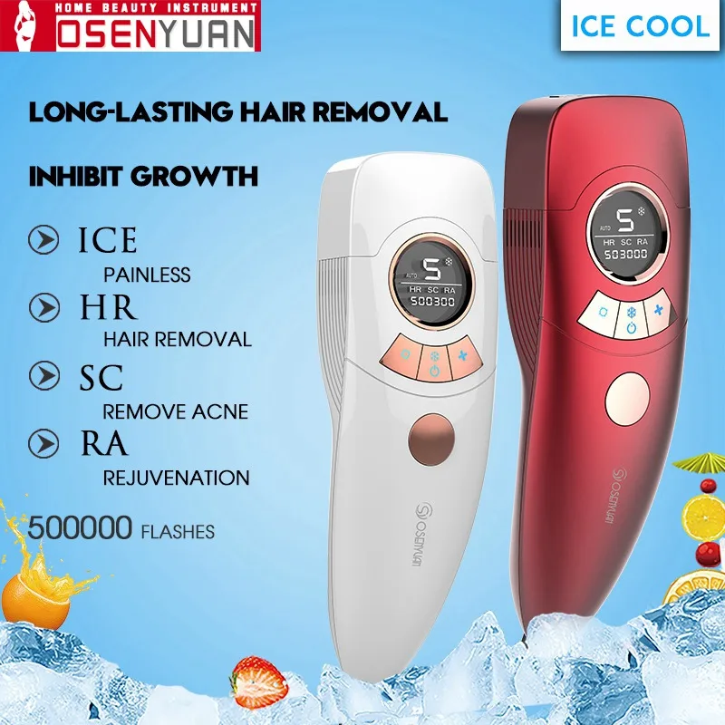 Lescolton 4в1 Icecool IPL лазерная эпиляция Перманентная для лица тела ноги бикини Электрический depiladora лазер