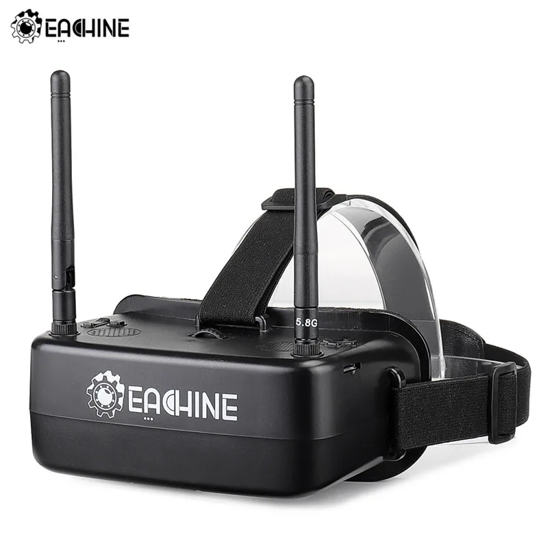 Eachine EW30 FPV очки 2-дюймовый TFT ЖК-дисплей Дисплей 5,8 ГГц 48CH 60-68 мм IPD Регулируемая FPV очки с DVR для дрона с дистанционным управлением с видом от первого лица Системы