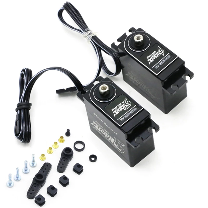 

1set Power HD (STORM-4+STORM-5) Digital Servo/ The more oil 1/8 Brushless Set