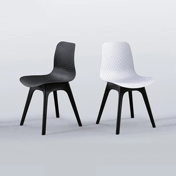 

Nordic simple PP plastic dining chair dining room dining chair modern home bedroom living room dining room kitchen plastic chair