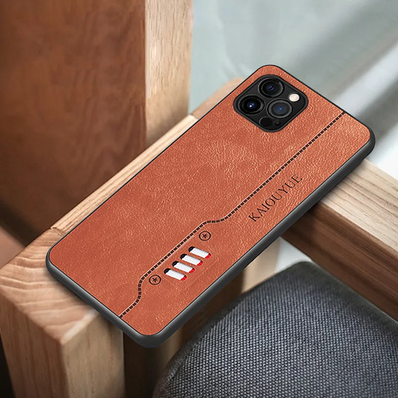 

Phone Case For IPhone 12 Pro Classic Skin-pattern Luxury Leather For IPhone 11 Pro Max X XS XR 8 7 6 Plus Man Business Cover