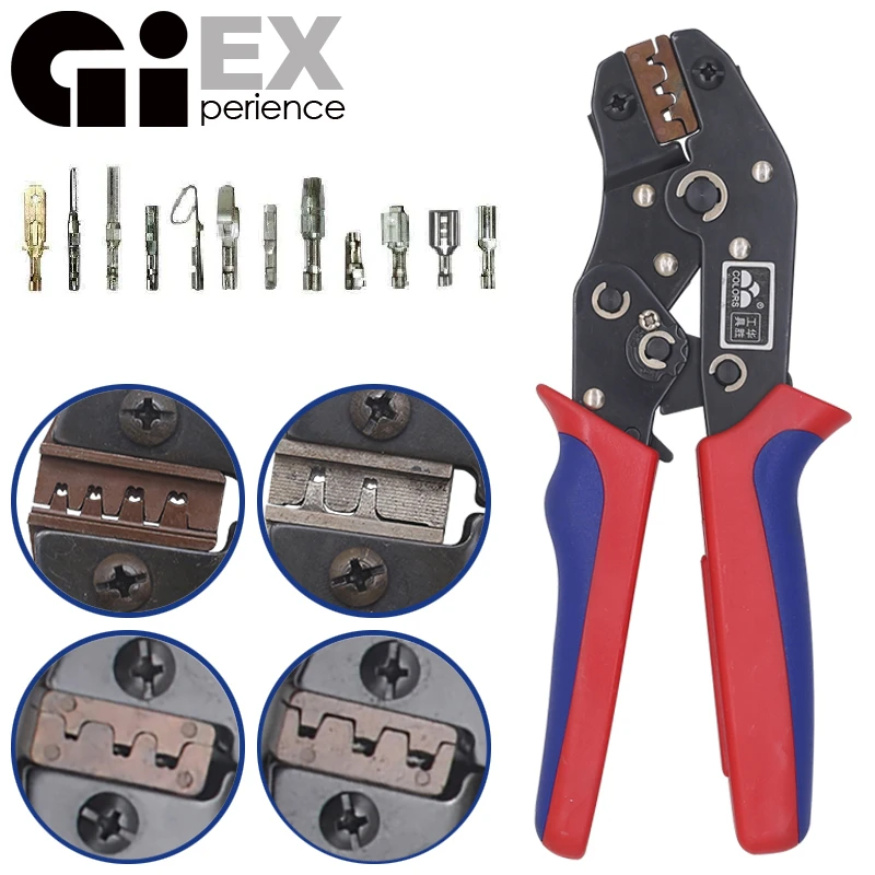 DuPont Terminals Crimp Pliers And Interchangeable Dies Wire Crimper Crimping Tools Ratcheting 7Inch SN 28B SN 48B SN 2 SN 01BM|Pliers| - AliExpress