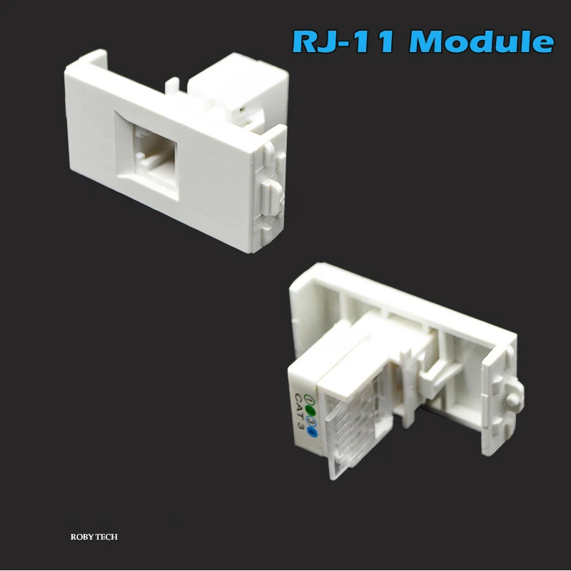 2 разъема RJ11 модули информация настенная пластина крышка розетки лицевая панель