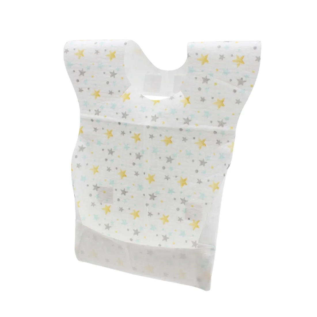 

20pcs/lot Disposable Baby Bibs Non-Woven Fabric Infant Burp Cloths Portable Travel Toddler Feeding Saliva Towel Cartoon Baby Bib