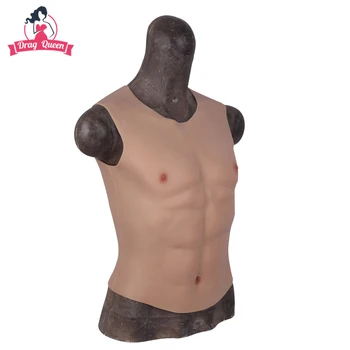

Drag Queen Silicone Fake Muscle Belly Macho Realistic Silicone Artificial Simulation Muscle Man Skin Up Body Costume Muscle Suit