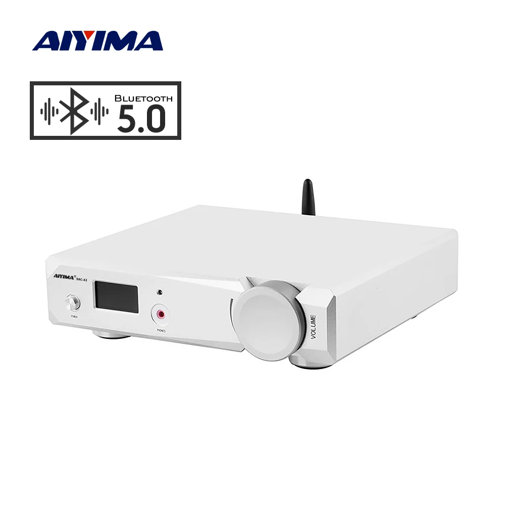 AIYIMA ES9038 Decoder Audio DAC Amplificatore Per Cuffie 16Bit XMOS XU208 USB DSD Coassiale Ottico