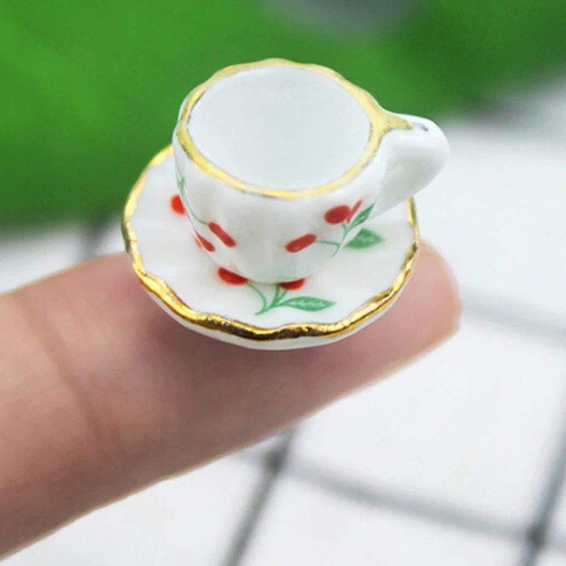 2pcs 1/12 кукольный домик мини-чайник мебель для моделирования чайный горшок кухонные модели игрушки для кукольного дома Миниатюрные аксессуары для украшения - Цвет: 2pcs