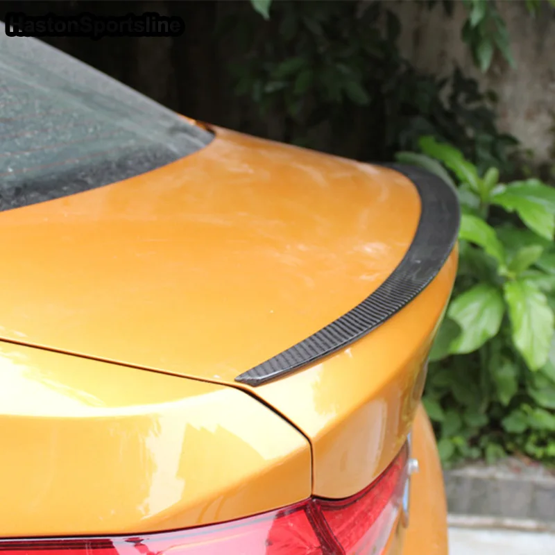 Стильные крылья заднего спойлера из углеродного волокна для BMW 1 серии F52 седан 2017