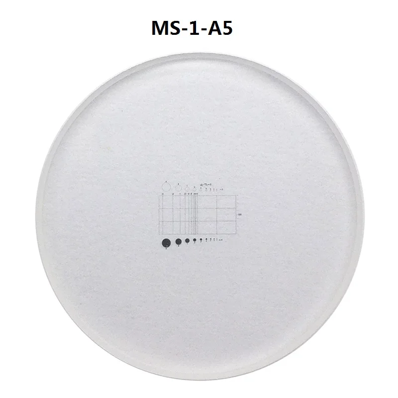 Калибровочная линейка для оптического стекла микроскоп окулярной сетки