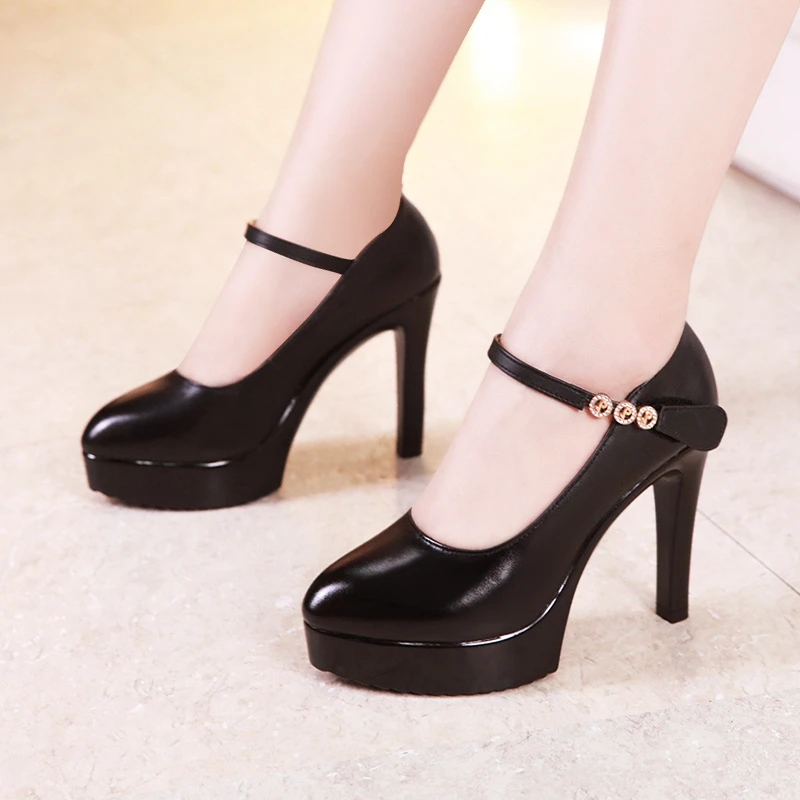 stilettos with platform