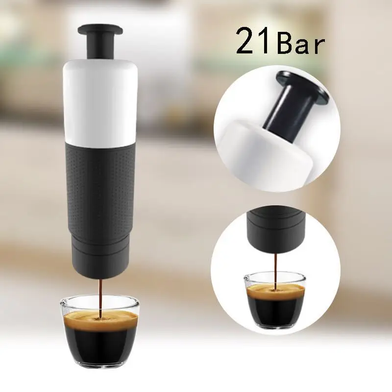 Manual Coffee Maker Machine Hand Pressure Portable Capsules Coffee Machine Nespresso Capsules Nespresso - AliExpress