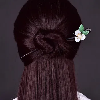 

1Pc Chinese Style Hairpin Fashion Hairpin Retro Hairpin Simple Hairpin Beautiful Hairpin Hair wear for Women Party Outdoor