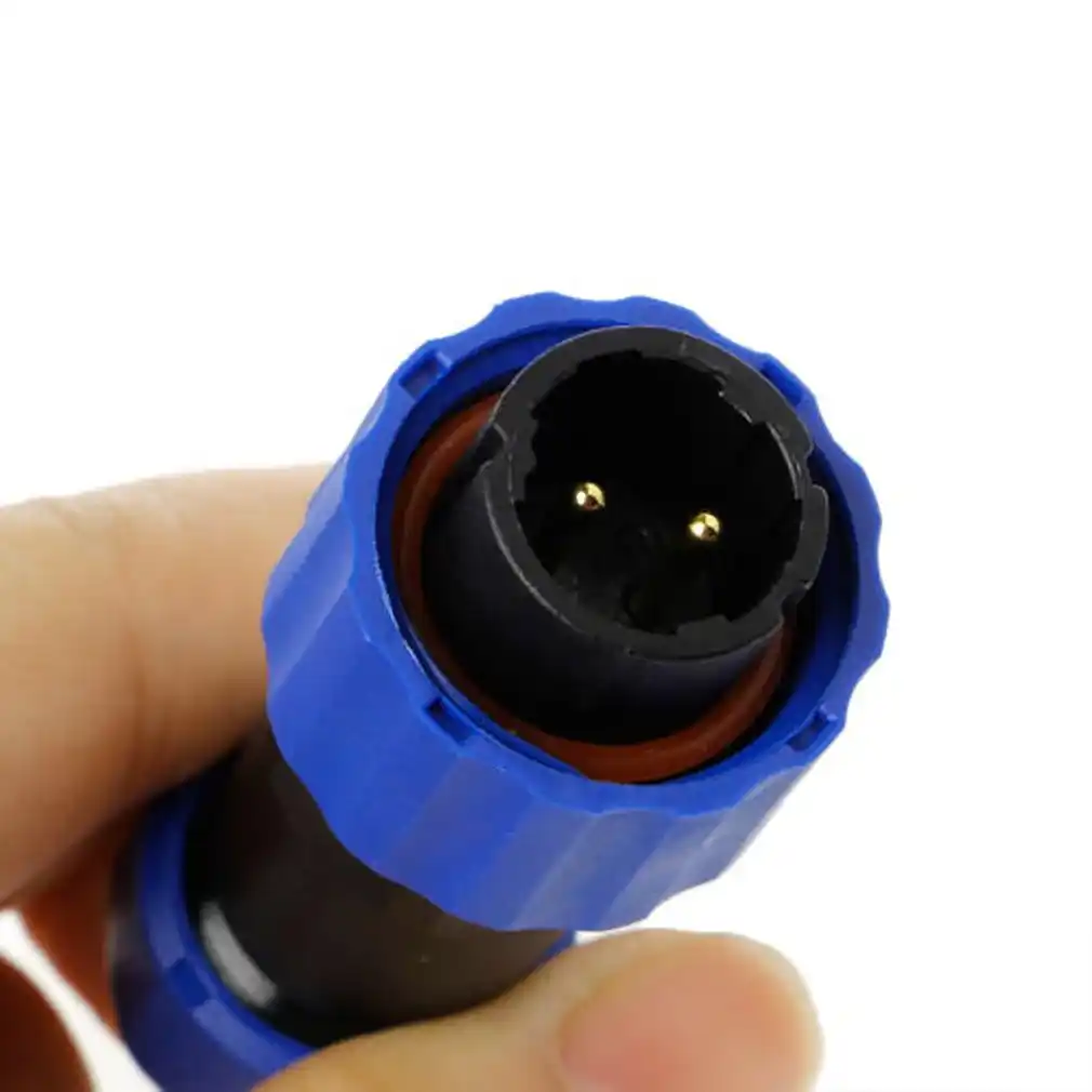 SP16 IP68 2Pin-9Pin Waterproof Connector Circular Air Plug Socket Male /& Female