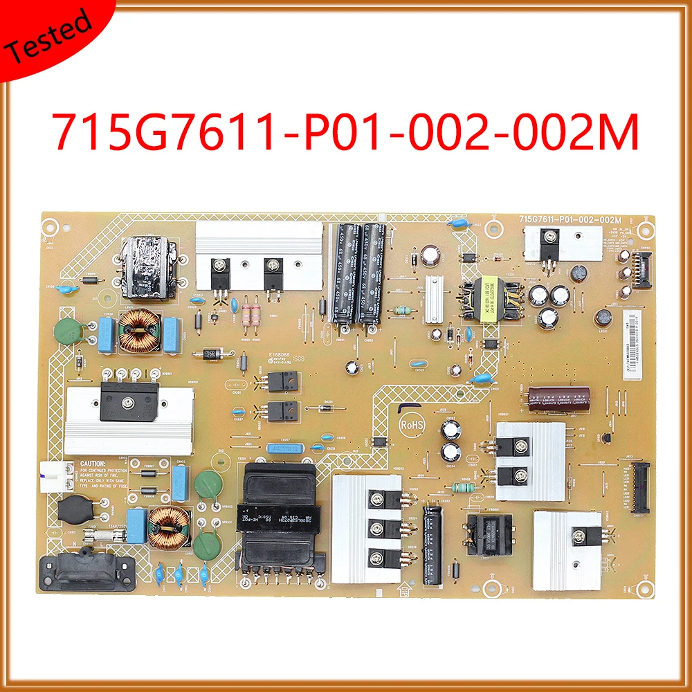 

715G7611-P01-002-002M плата источника питания для ТВ-карты, профессиональные Запчасти для телевизора, карта питания, оригинальная плата поддержки питания