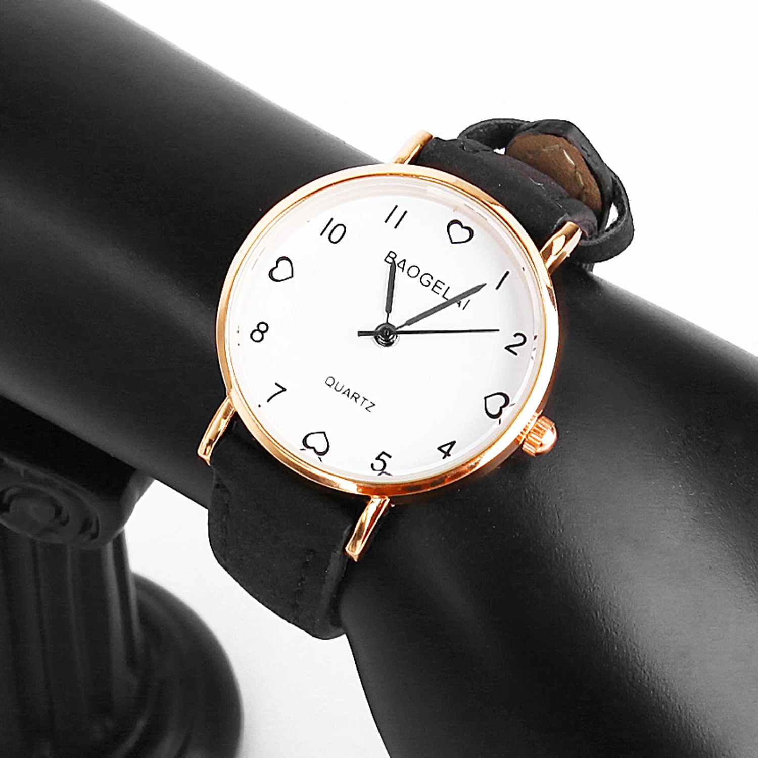 

Fashion Simple Women Watches Small Dial Watch Electronic Watch with Battery Adjustable Leather Strap Sports Wrist Clock Gift