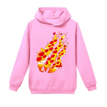 

UNSPEAKABLE Fashion Children Boys Powerpuff Girls Oversized Hoodie Sweatshirt Kids Toddler Superzings Print Tops Roupas