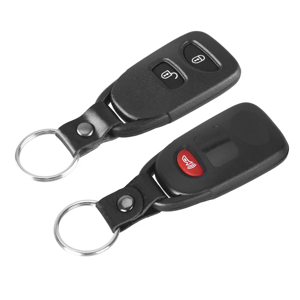 KEYYOU для hyundai Kia Elantra Tucson Sonata Santa Fe Carens Замена 2+ 1 2 3+ 1 кнопки автомобиля дистанционного ключа чехол оболочки Fob крышка - Количество кнопок: 3 buttons