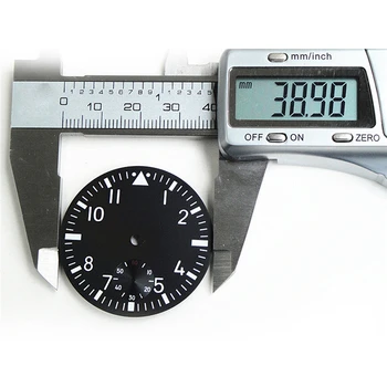 

39mm Strong Luminous Watch Dial for Swiss ETA6498 or Seagull ST3620 Watch Movement Parts