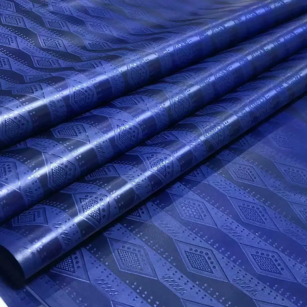 Африканская кружевная ткань хлопок Базен Riche ткань для ткани Новое поступление Нигерия Базен broderie ткань TIssu жаккард 5 ярдов