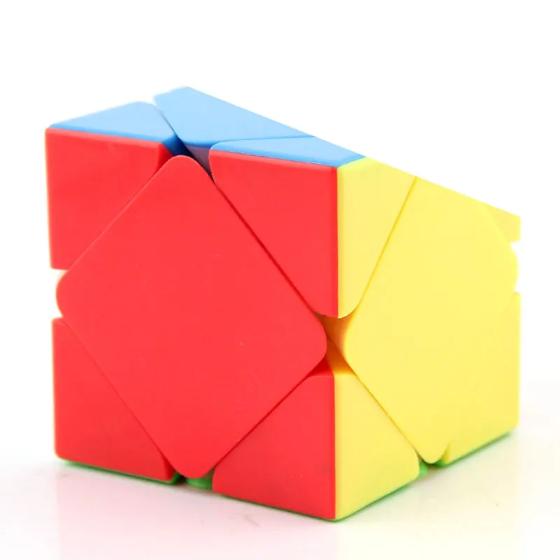 MoYu MoFangJiaoShi перекошенный магический куб Cubo Magico Профессиональный Нео скоростной куб головоломка антистресс игрушки для детей - Цвет: Multicolor