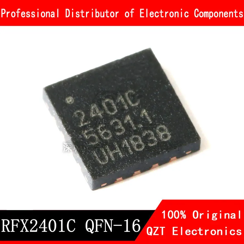 10pcs/lot RFX2401C X2401C RFX2401 2401C QFN-16 new original In Stock 10pcs lot new originai rfx2401 rfx2401c x2401c qfn 16 wireless transceiver chip rf amplifier rf wireless chip