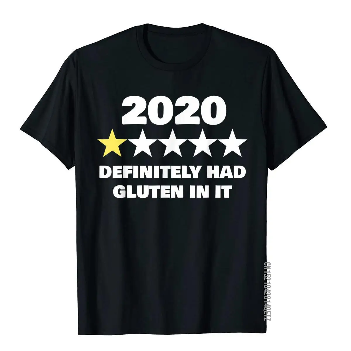 Funny Gluten Free Shirt 2020 Review Very Bad 1 Star Celiac T-Shirt__B13484black