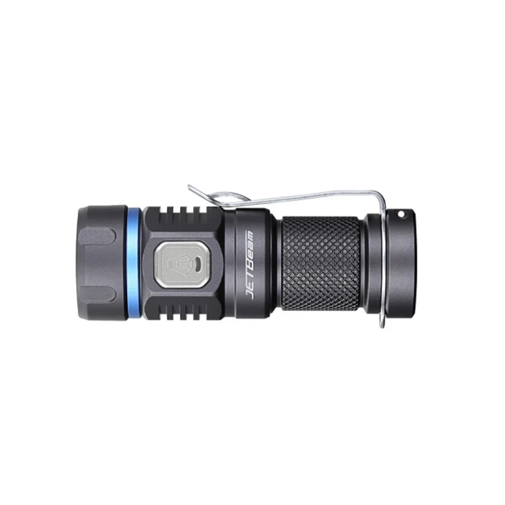 JETBeam E20R Micro USB Rechargeable Flashlight SST40 N4 BC Max 990 Lumen Mini Torch Flash Light with 16340 Li Battery